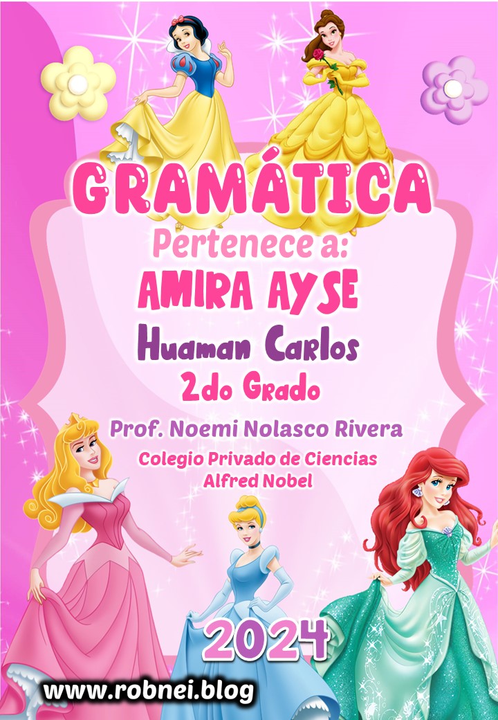 Gramatica-Princesas-Disney-Caratula-MUSTRA-GRATIS