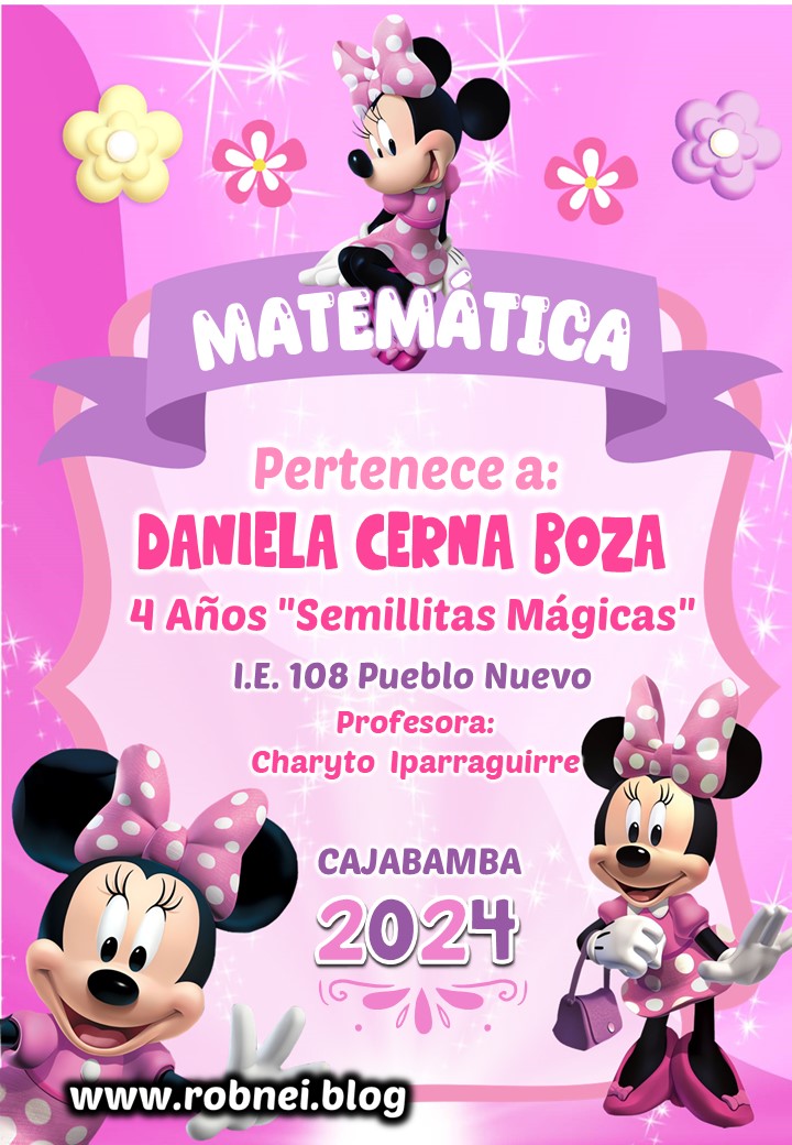 Minnie-Mouse-Disney-Caratula-MUESTRA-GRATIS