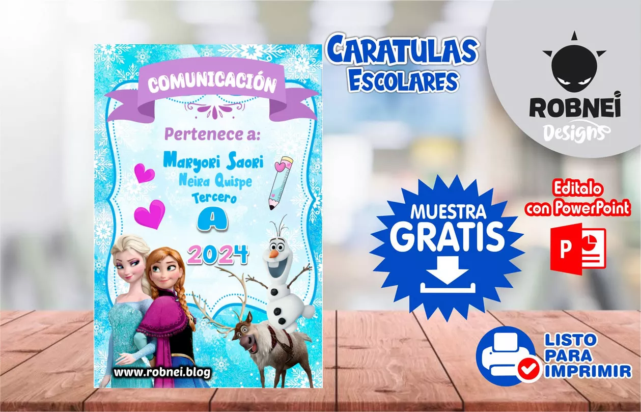 Cartula de Frozen Caratula MUESTRA GRATIS