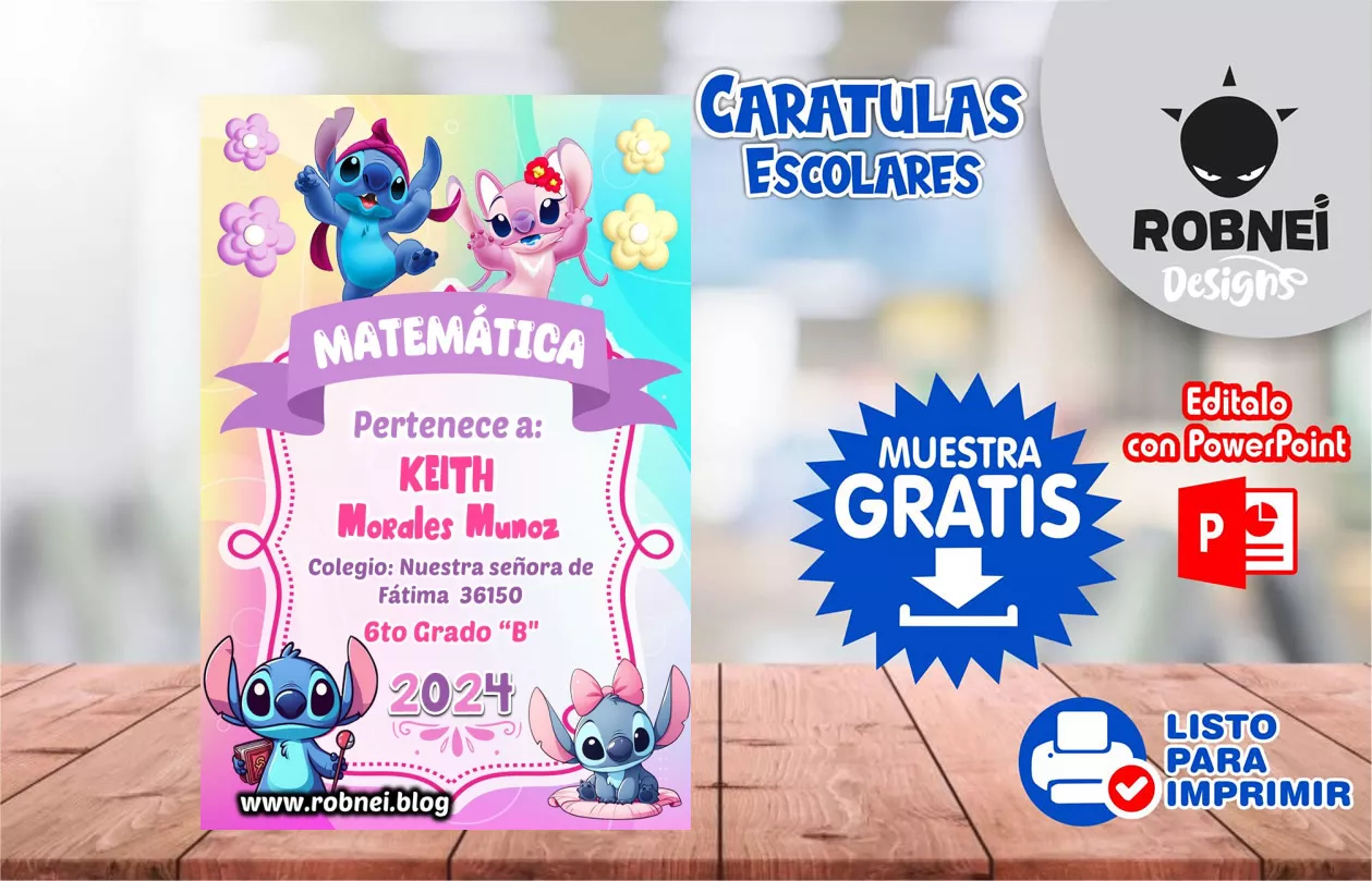 Cartula de Lilo y Stitch Caratula MUESTRA GRATIS