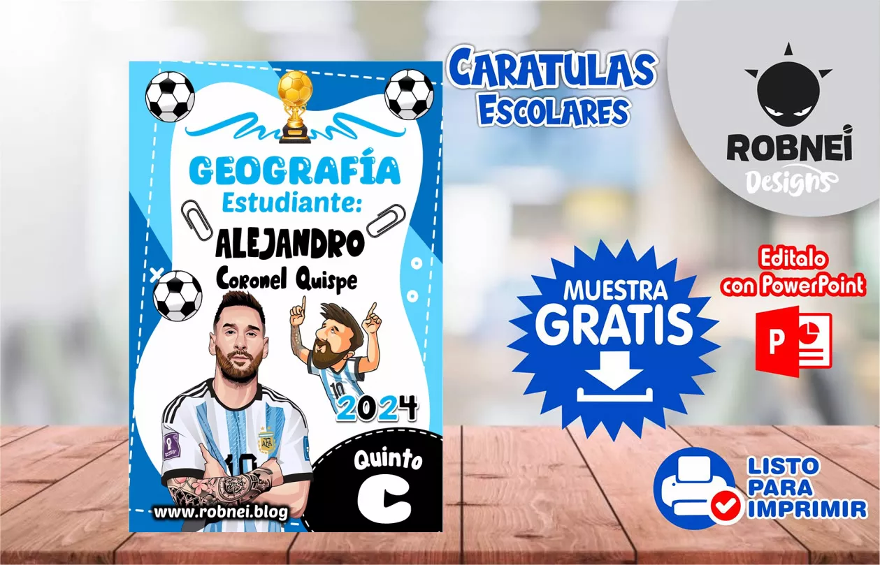 Cartula de Messi Caratula 04 MUESTRA GRATIS