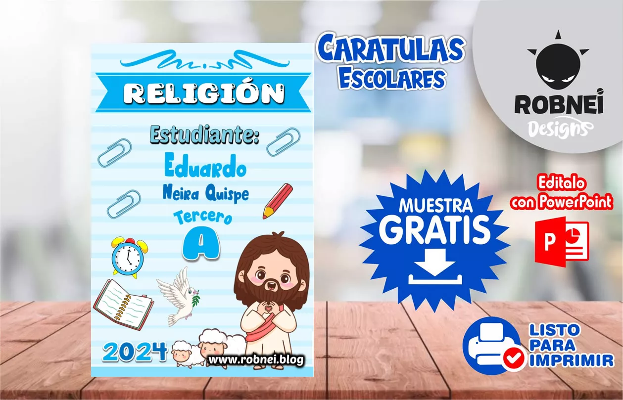 Cartula de Religion Celeste Caratula MUESTRA GRATIS