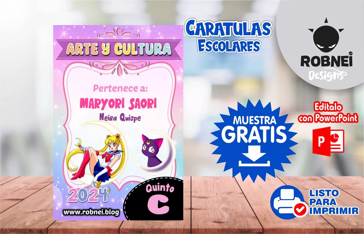 Cartula de Sailor Moon Caratula MUESTRA GRATIS