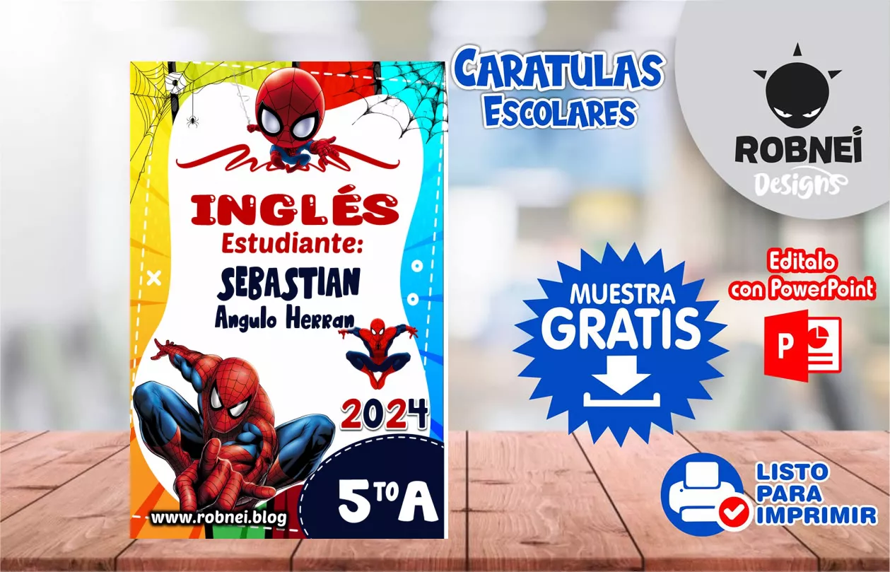 Cartula de Spiderman Caratula 03 MUESTRA GRATIS