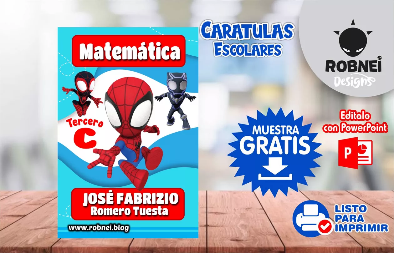 Cartula de Spidey Caratula MUESTRA GRATIS