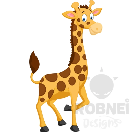 Jirafa-Safari-Clipart