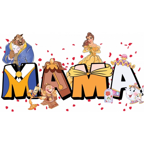 Mama Cartoon La Bella y la Bestia Robnei