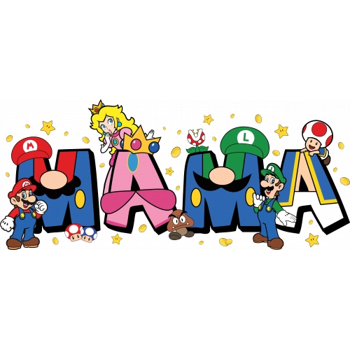 Mama Cartoon Super Mario Robnei