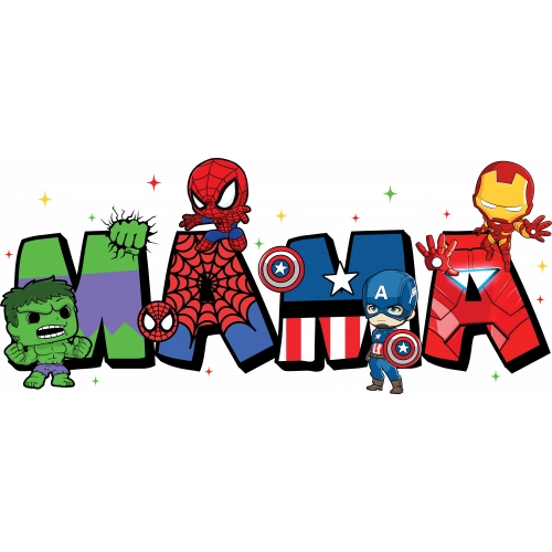 Mama Cartoon The Avengers Vengadores Robnei