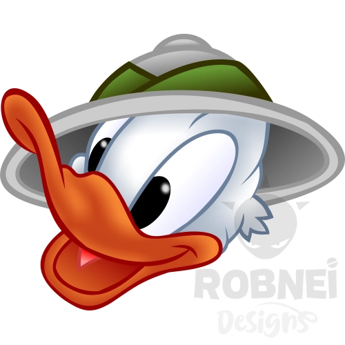 donald safari explorador png