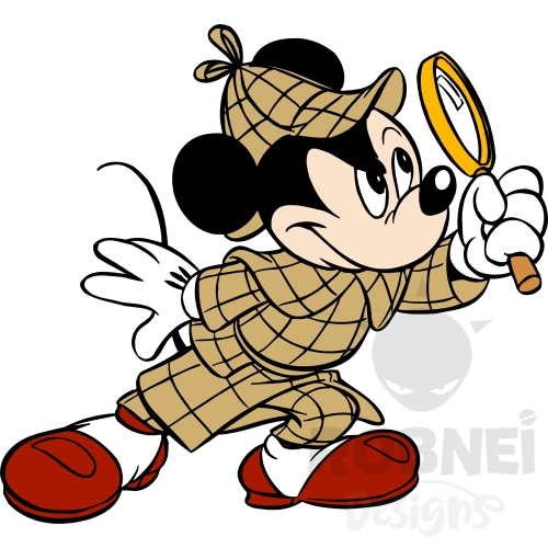 mickey safari detective lupa