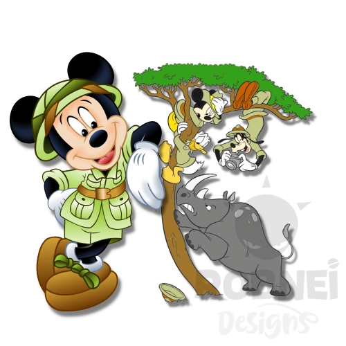 mickey-y-rinoceronte-safari-