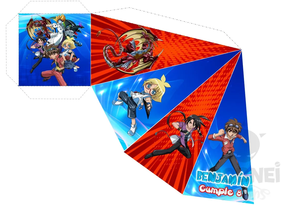 Cajita-Piramide-Bakugan