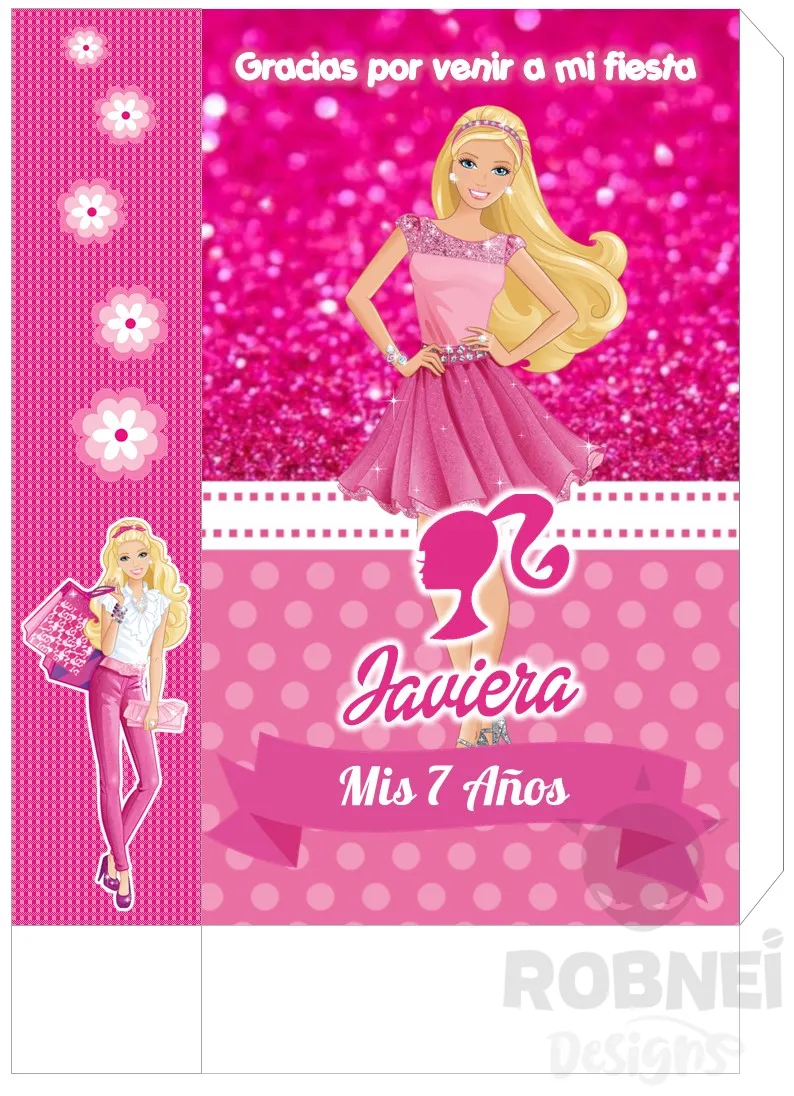 Archivo de Bolsa Impresa Barbie