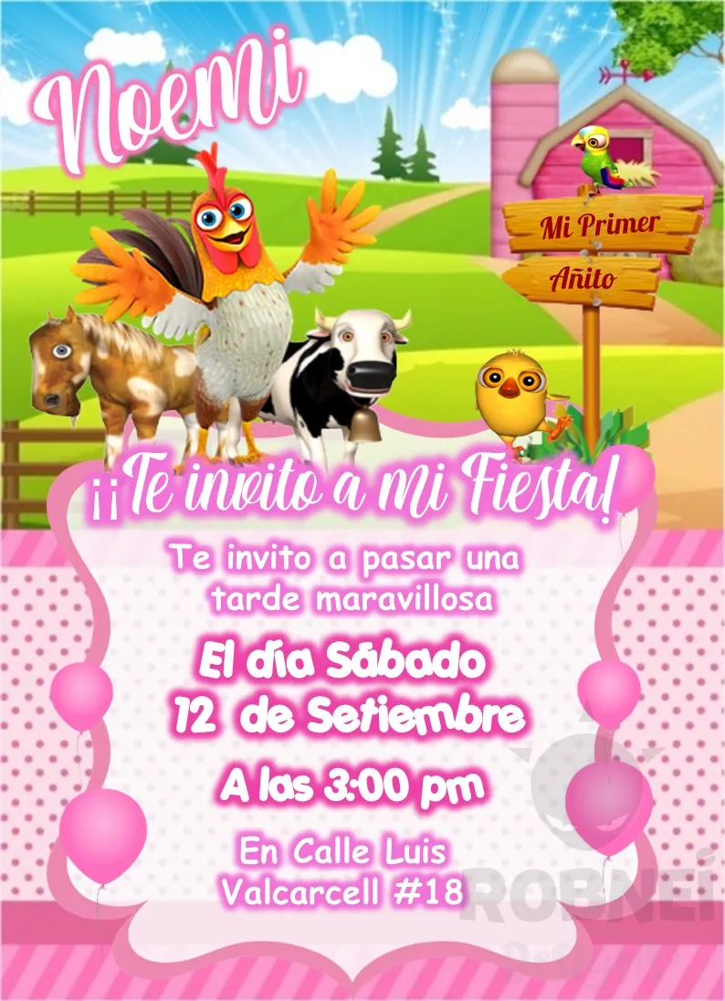 Archivo de Invitacion Bartolito girl