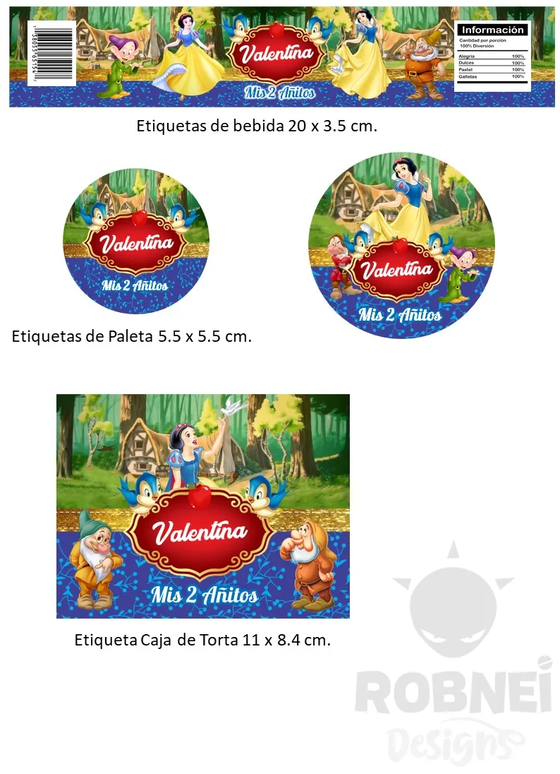 Etiquetas-Blanca-Nieves