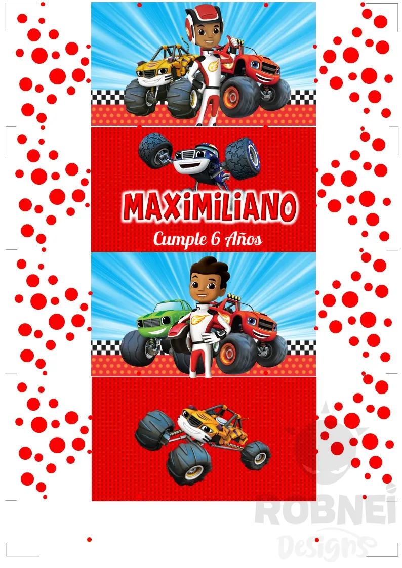 Archivo de Cajita Caramelo Blaze y los Monster Machines