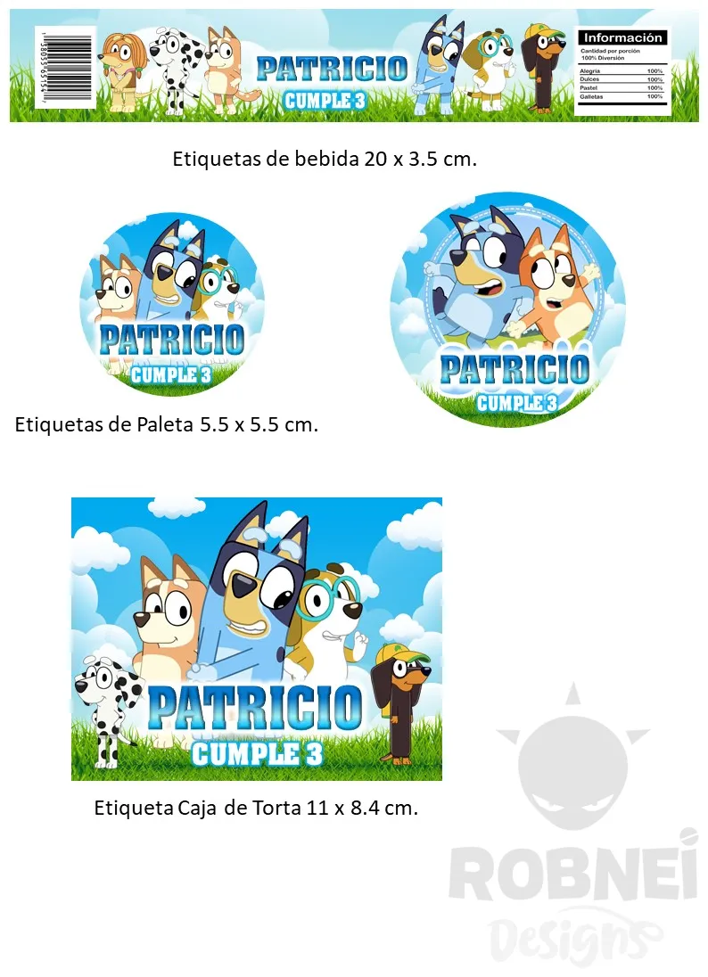 Archivo de Etiquetas Bluey