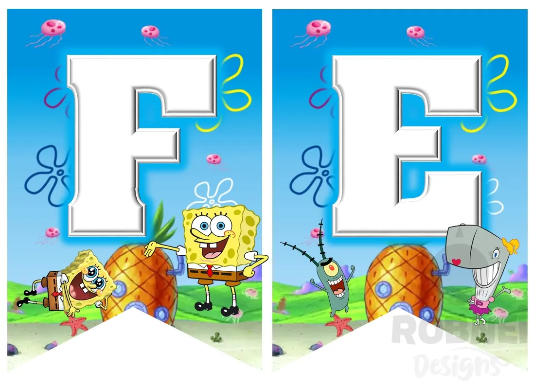 Banderin-Bob-Esponja