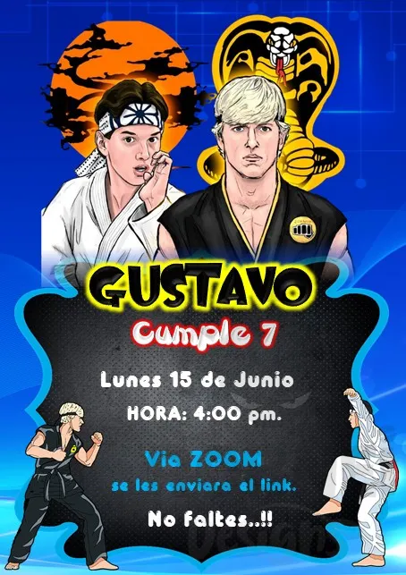 Archivo de Invitacion Cobra Kai