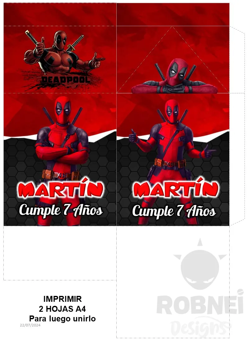 Archivo de Cajita Milk Deadpool