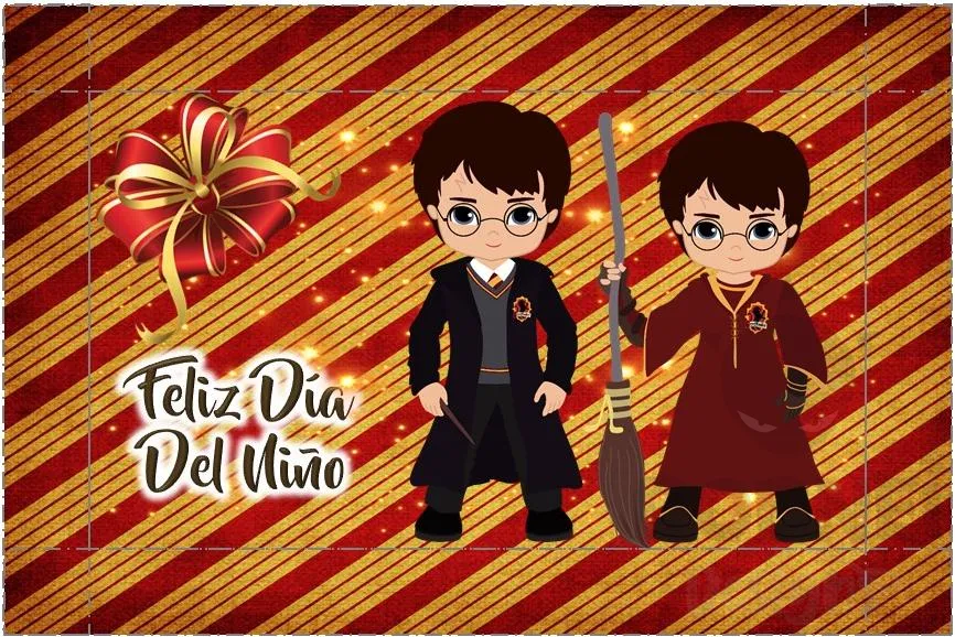 Archivo de Caja Rectangular Dia del Nio Harry Potter