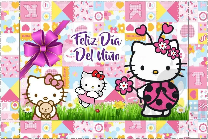 Archivo de Caja Rectangular Dia del Nio Hello Kitty