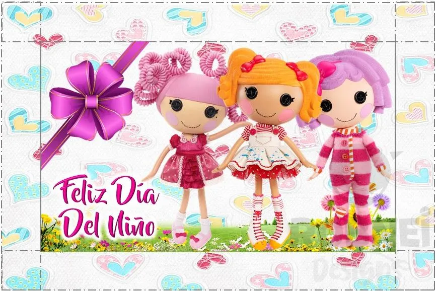 Archivo de Caja Rectangular Dia del Nio Lalaloopsy