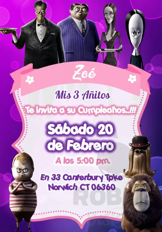 Invitacion-Familia-Addams