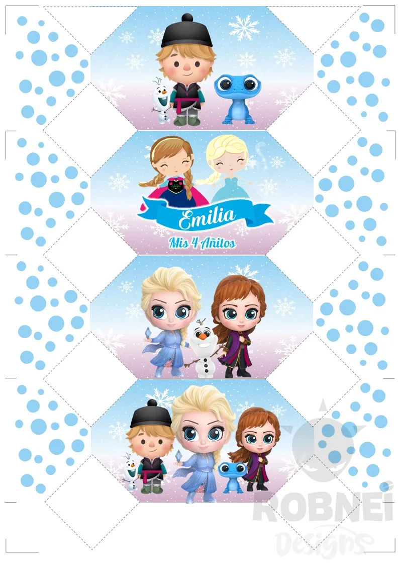 Archivo de Cajita Caramelo Frozen Chibi