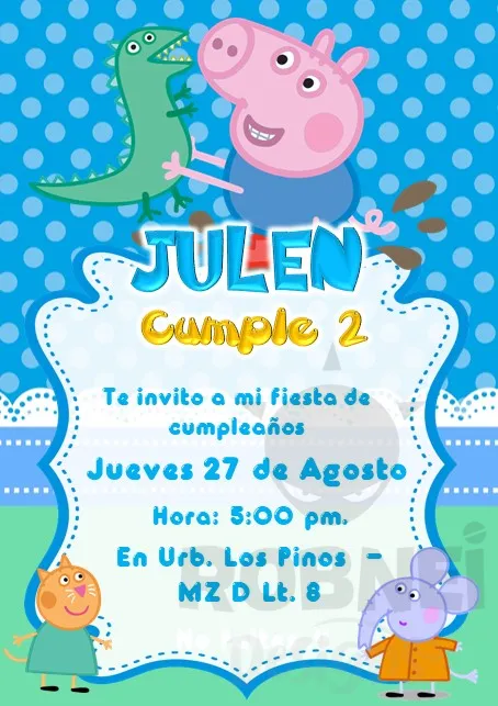 Invitacion-George-Pig