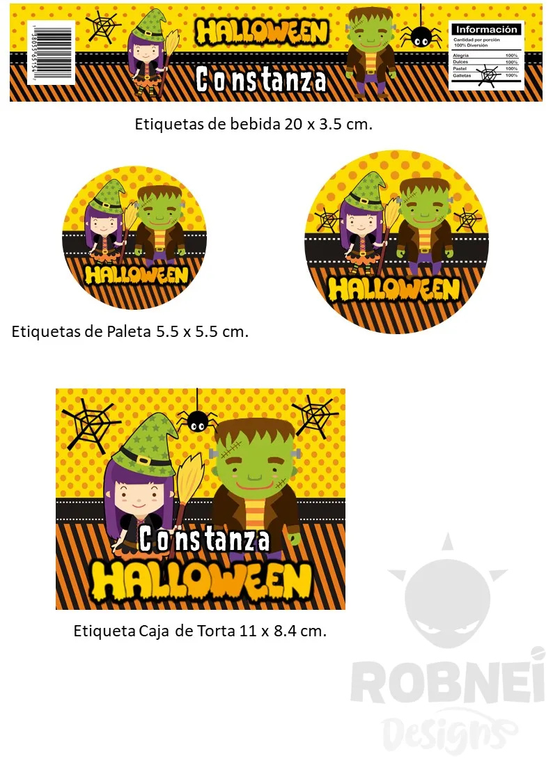 Archivo de Etiquetas Halloween