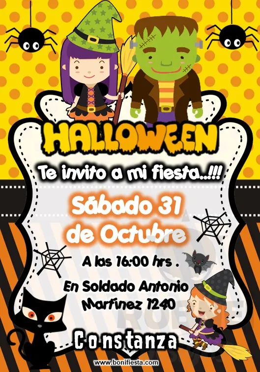 Archivo de Invitacion Halloween