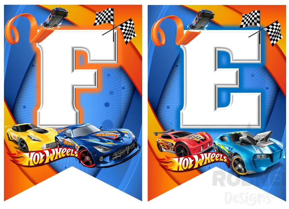 Banderin-Hot-Wheels