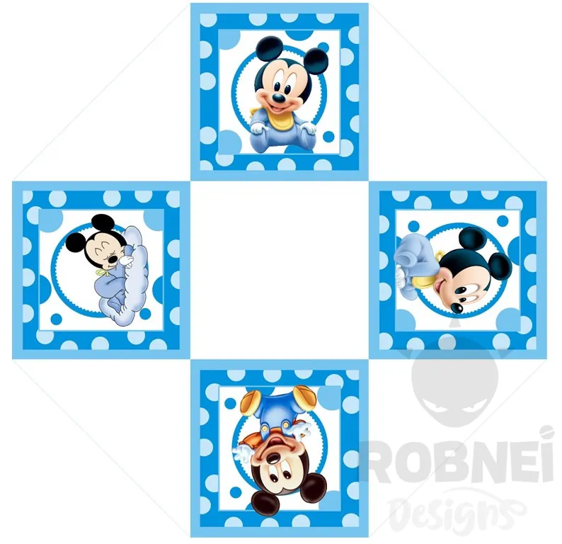 Mickey-Bebe-Cajita-Invitacion