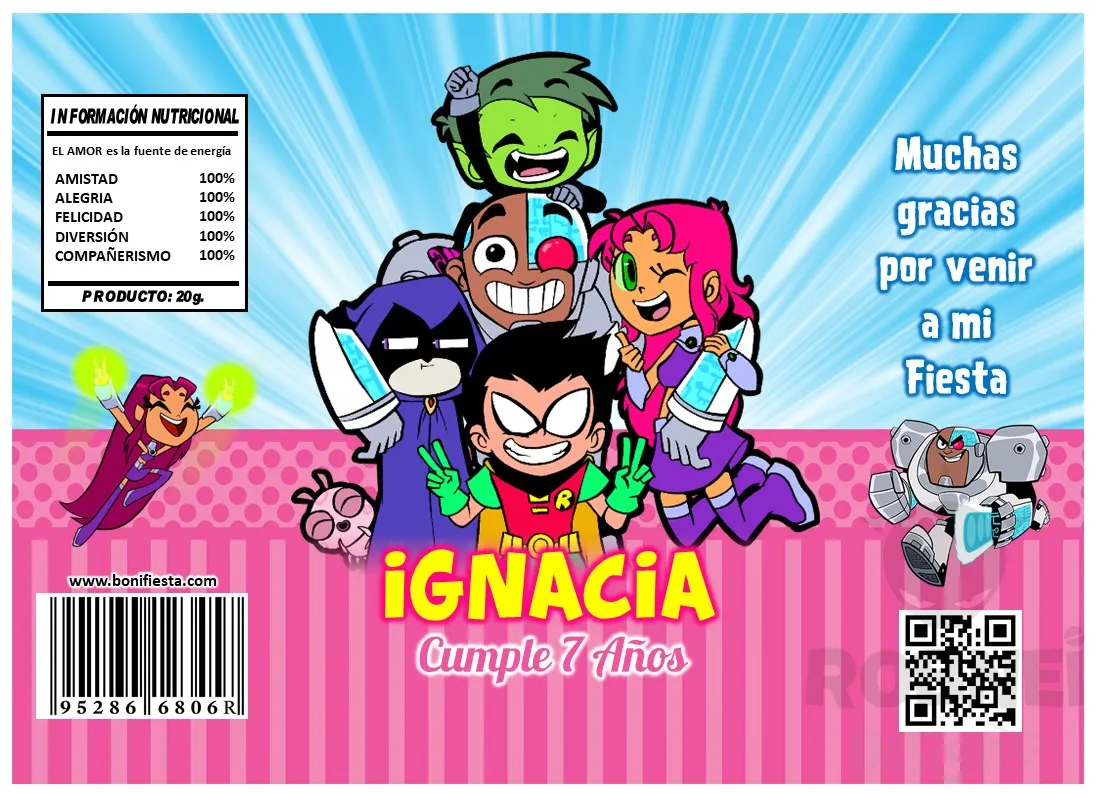 Archivo de ChipsBags Jovenes Titanes Girl