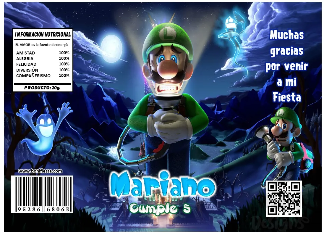 Archivo de ChipsBags Luigi Mansion