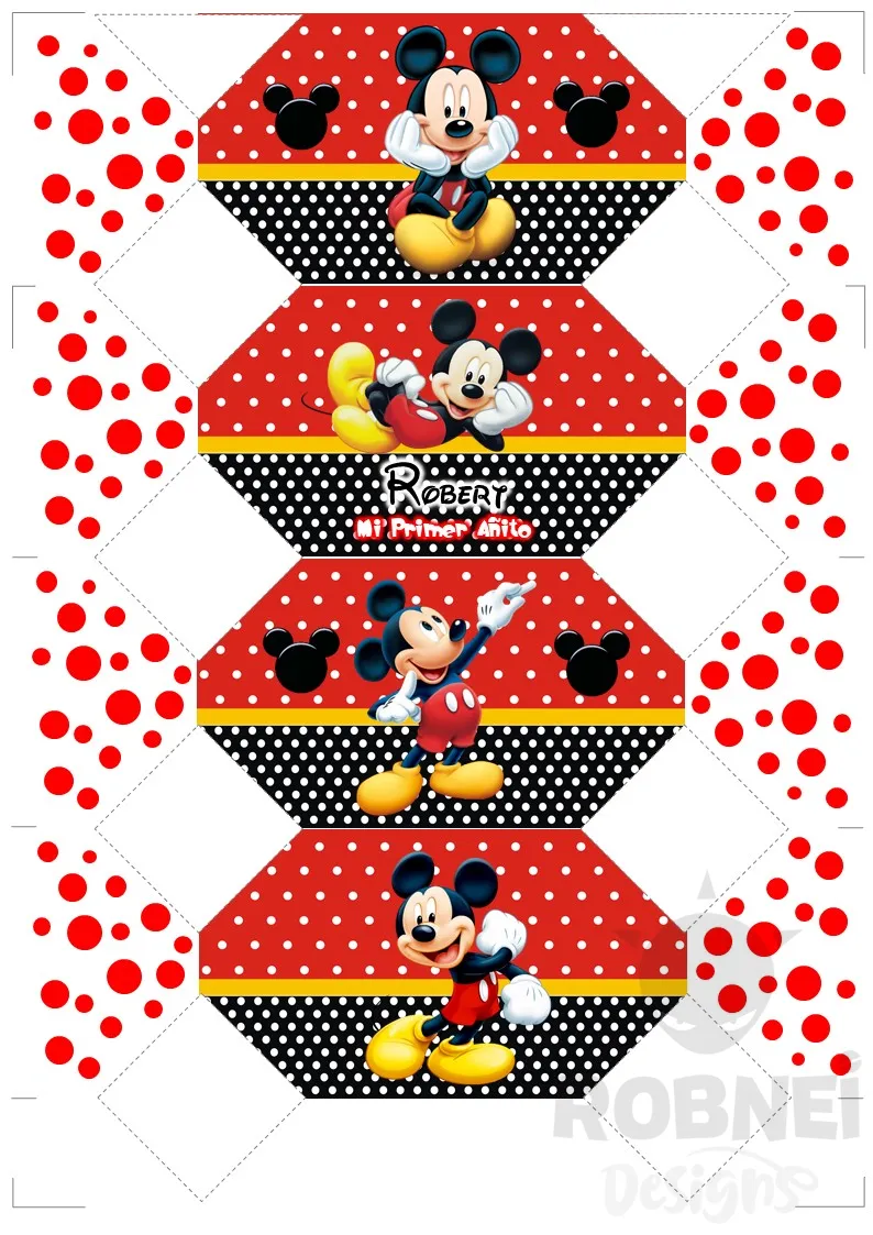 Archivo de Cajita Caramelo Mickey Rojo