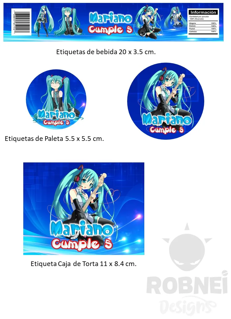 Etiquetas-Miku