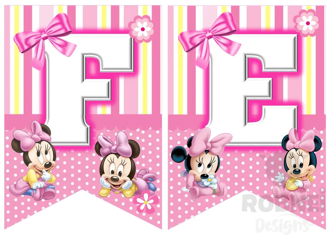 Archivo de Banderin Minnie Bebe