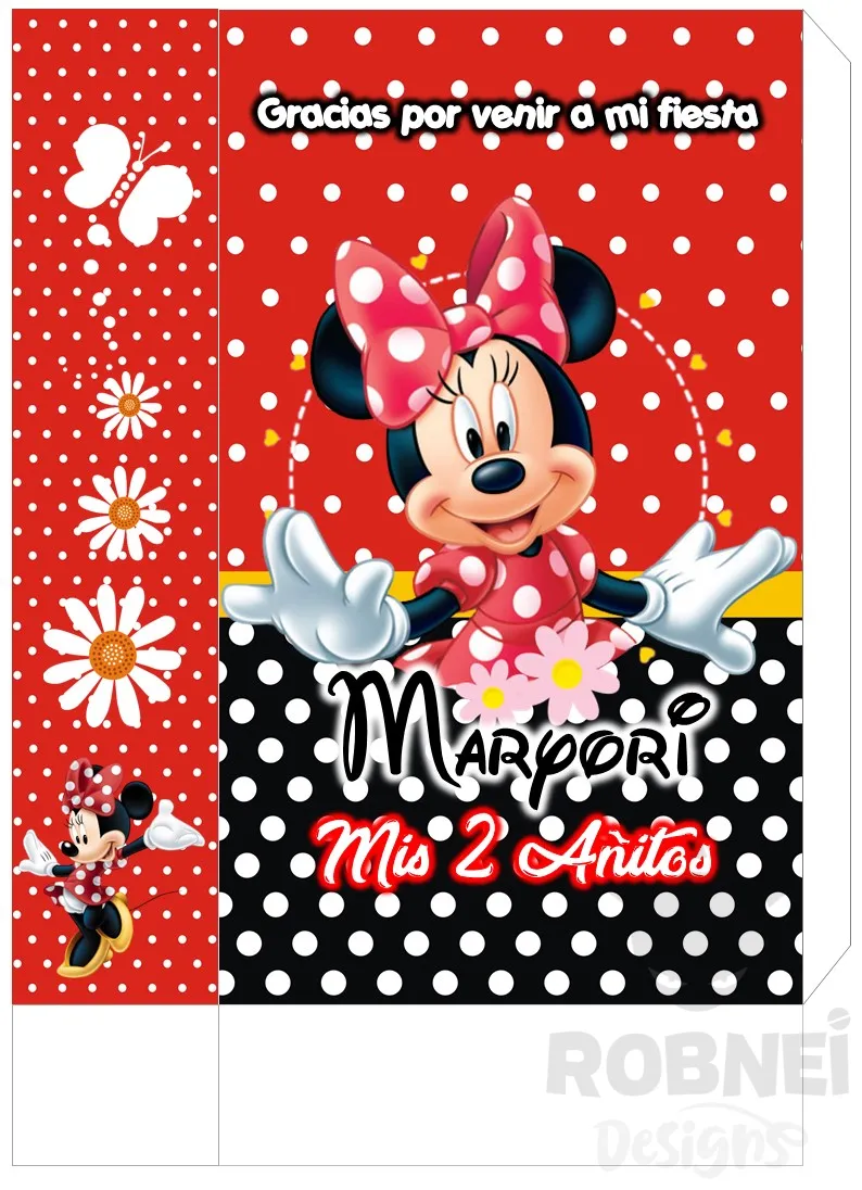 Archivo de Bolsa Minnie Roja