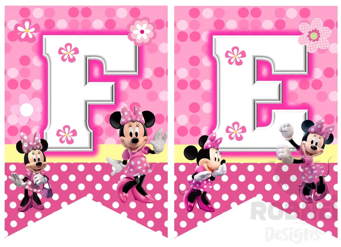 Banderin-Minnie-Mouse