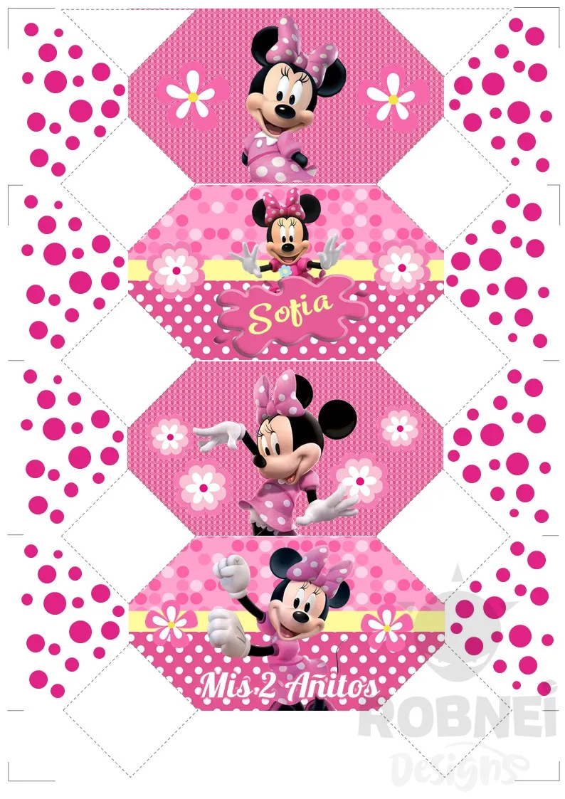 Archivo de Cajita Caramelo Minnie Mouse