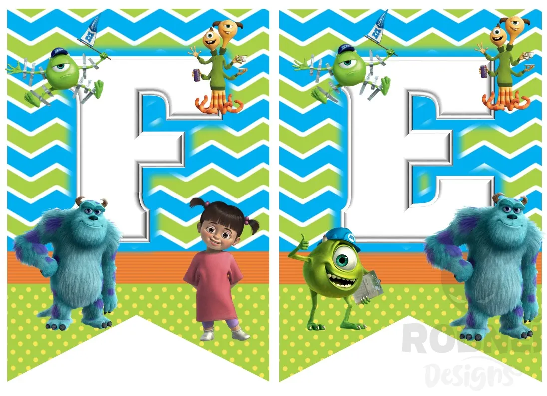 Banderin-Monster-inc