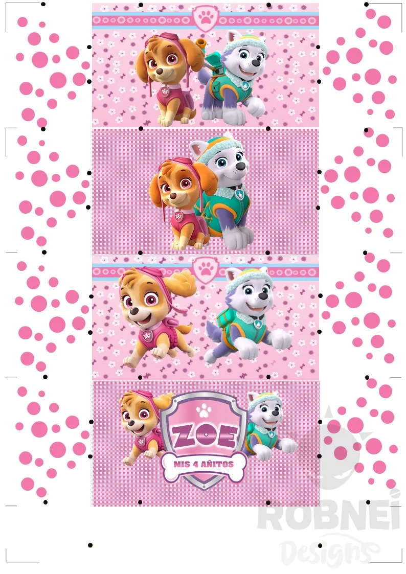 Archivo de Cajita Caramelo Paw Patrol Girl