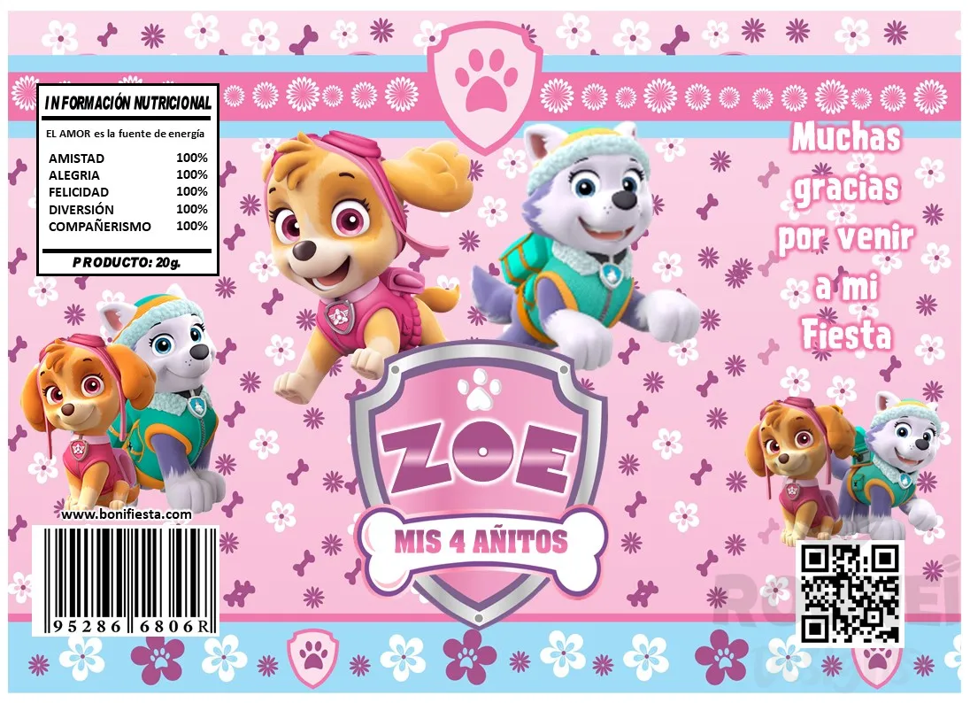 Archivo de ChipsBags Paw Patrol Girl