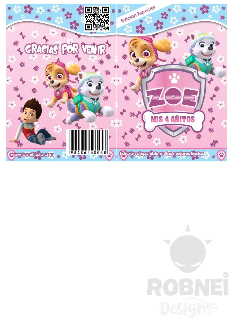 Archivo de Librito Paw Patrol Girl