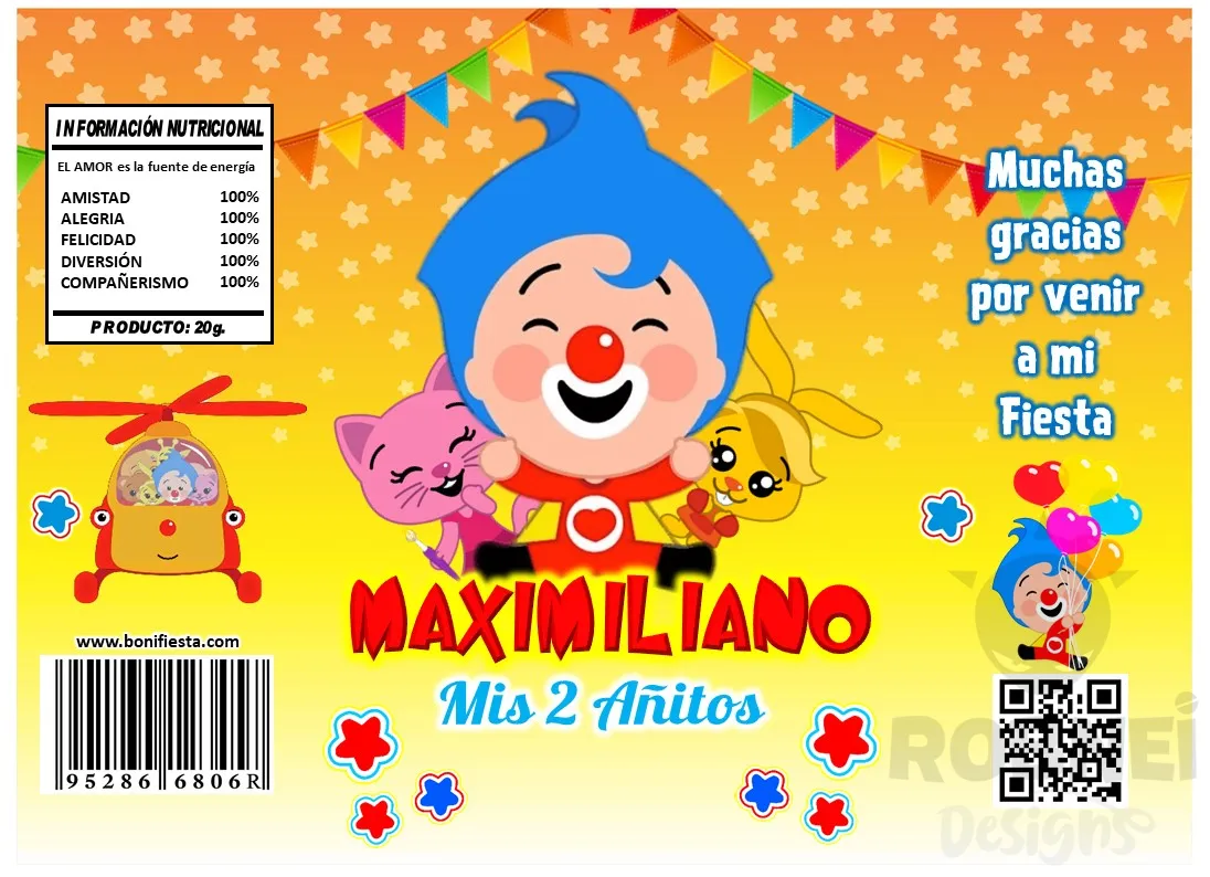 Archivo de ChipsBags Payaso Plim Plim Naranja