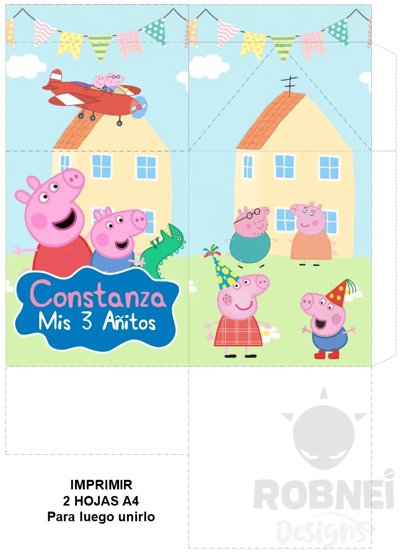 Archivo de Cajita Milk Peppa Pig Familia