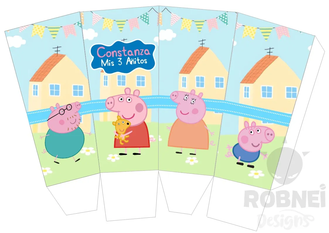 Archivo de Cajita POPcorn Peppa Pig Familia